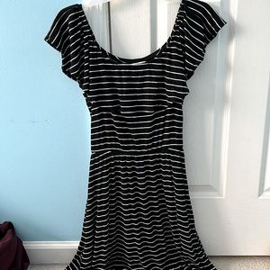 Stretchy Striped Dress